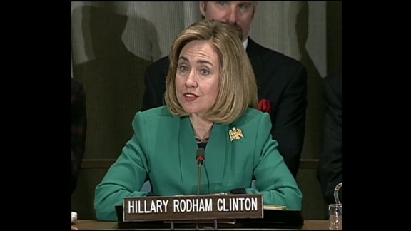 UN Conference on Women, Hillary Clinton remarks, 14 March 1995