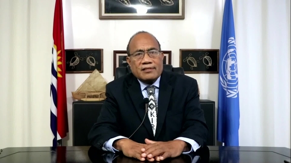 Kiribati- President Addresses General Debate, 76th Session