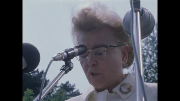 Inauguration of USSR Monument in Geneva