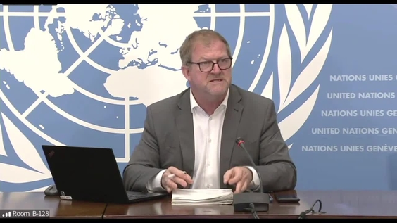 Geneva Press Briefing: WHO, WMO, OHCHR, OCHA, ILO