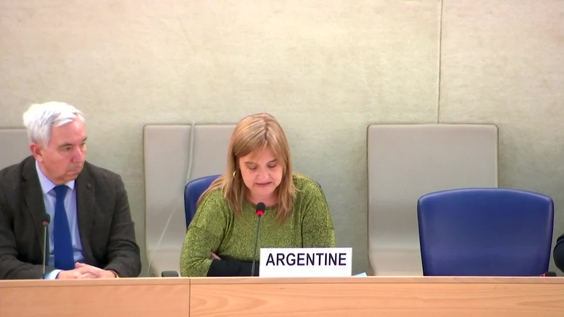 Argentina UPR Adoption - 42nd Session of Universal Periodic Review