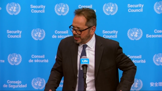Carlos Ruiz Massieu (BINUH) on the question concerning Haiti - Security Council Media Stakeout