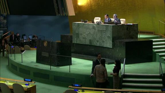 21st Plenary Meeting of General Assembly 74th Session