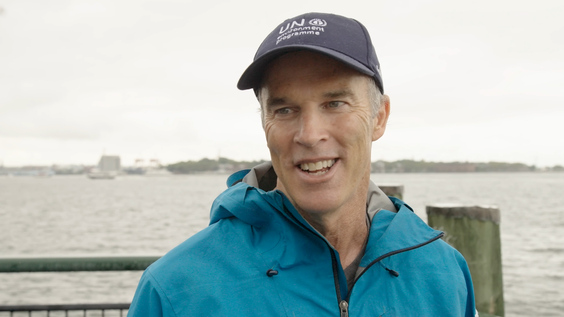 Patron of the Oceans Lewis Pugh Completes Historic Hudson Swim to Champion River Health