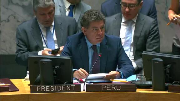 8569th Security Council Meeting: Threats to International Peace and Security - Part 1