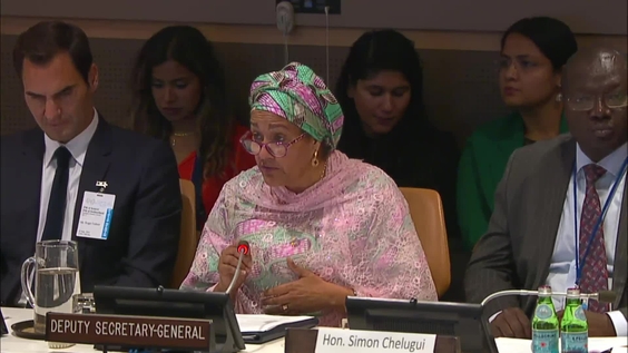 Amina J. Mohammed (Deputy Secretary-General) on Investing in Education Systems for Sustainable Development and Children's Wellbeing