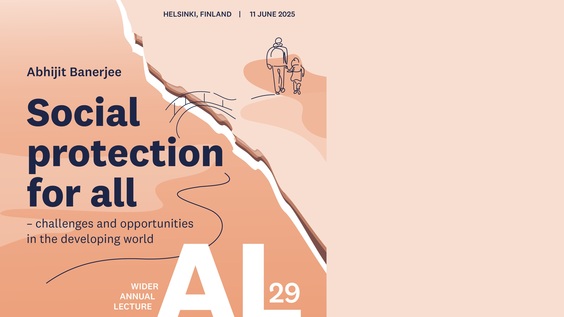 WIDER Annual Lecture 29