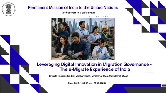 Leveraging Digital Innovation in Migration Governance- The e-Migrate experience of India