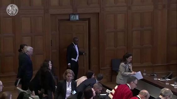 The International Court of Justice (ICJ) holds hearings in the case concerning Immunities and Criminal Proceedings (Equatorial Guinea v. France) - first round of oral argument of France, part one