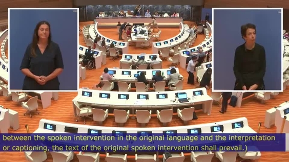 Celebration of the International Day of Sign Languages - 421st Meeting 20th Session Committee on Rights of Persons with Disabilities