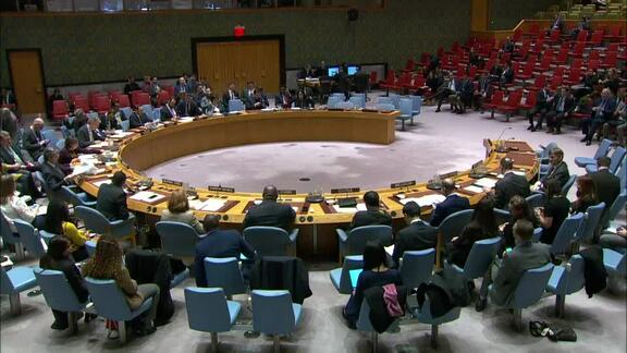 8493rd Security Council Meeting: Situation in the Middle East; Syria