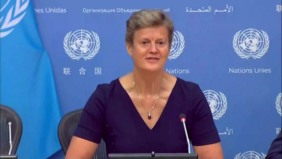 Press Conference: Barbara Woodward, Permanent Representative of the United Kingdom to the United Nations and President of the Security Council in July 2023 on the Programme of work of the Security Council for the month of July 2023