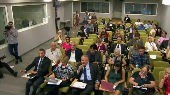 Press Conference by Security Council President on Work Programme for August