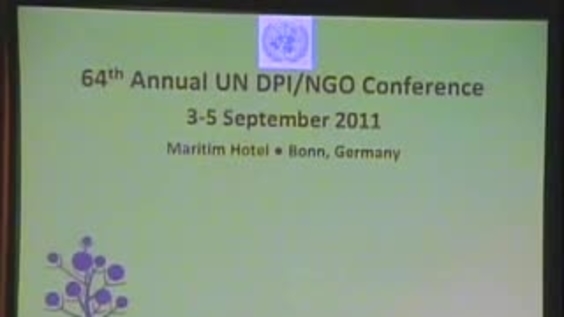 Roundtable 3 – 64th Annual UN DPI/NGO Conference
