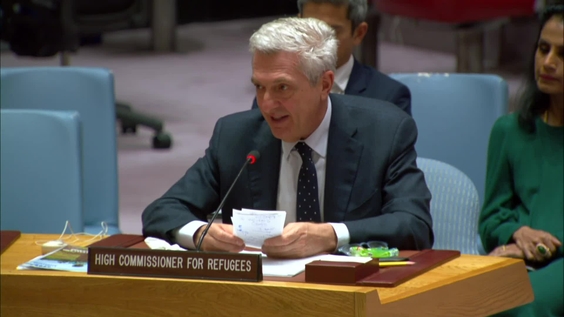 Briefing by the United Nations High Commissioner for Refugees - Security Council, 9465th meeting