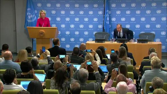 Press Conference by Minister for Foreign Affairs of Russian Federation