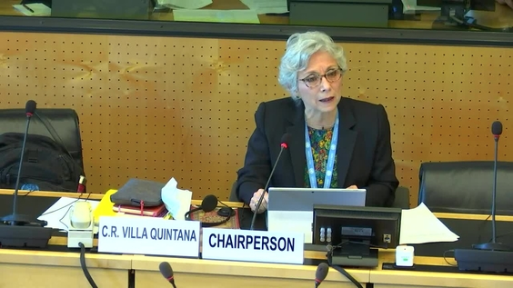 402nd Meeting, 23rd Session, Committee on Enforced Disappearances (CED)