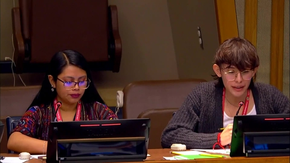 Indigenous Youth Changemakers for Urban Climate Resilience (UNPFII Side Event)