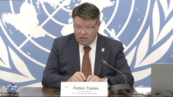 WMO - Press Conference: State of the Global Climate in 2021 report