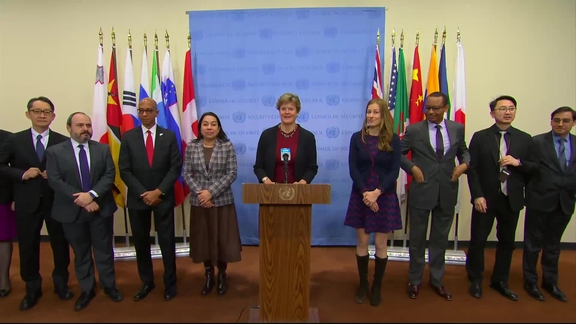 Joint statement on Climate, Peace and Security in Yemen - Media Stakeout | United Nations