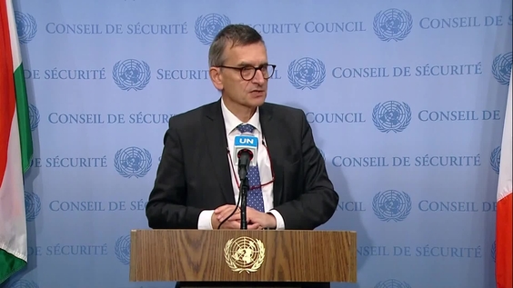 Volker Perthes (Special Representative) on Sudan - Security Council Media Stakeout