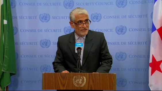 Amir Saeid Iravani (Iran) on Iran's Non-Proliferation issue – Security Council Media Stakeout
