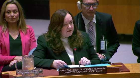 Natalia Gherman (CTED) on the threats to international peace and security caused by terrorist acts - Security Council, 10221st meeting