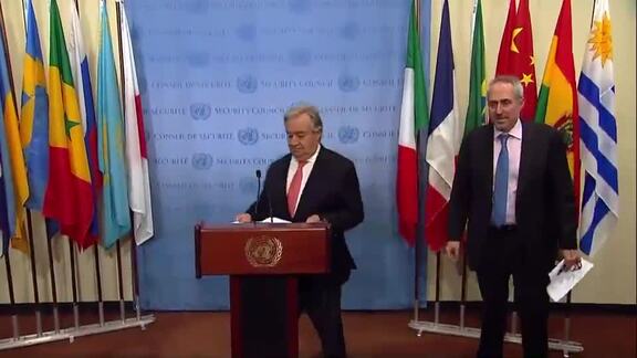 Secretary-General Addresses Press
