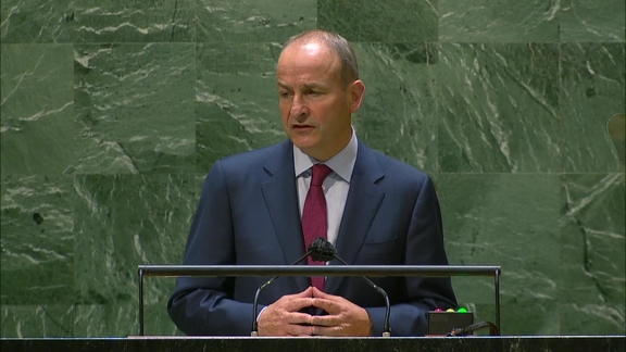 Ireland - Taoiseach Addresses General Debate, 76th Session