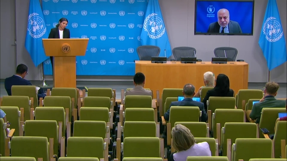 Máximo Torero (FAO) and Arif Husain (WFP) on updating Integrated Food Security Phase Classification (IPC) on Gaza - Press Conference
