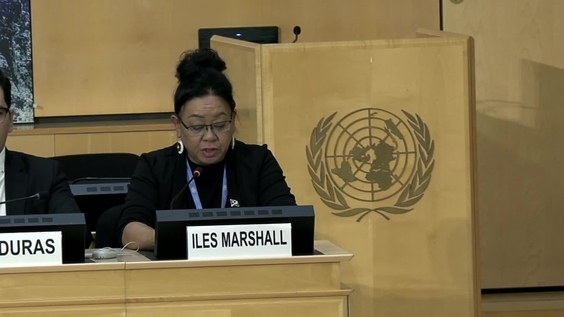 Marshall Islands UPR Adoption - 50th Session of Universal Periodic Review