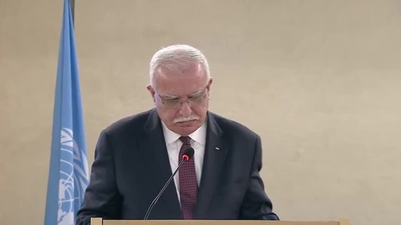 State of Palestine, High-Level Segment - 2nd Meeting, 43rd Regular Session Human Rights Council