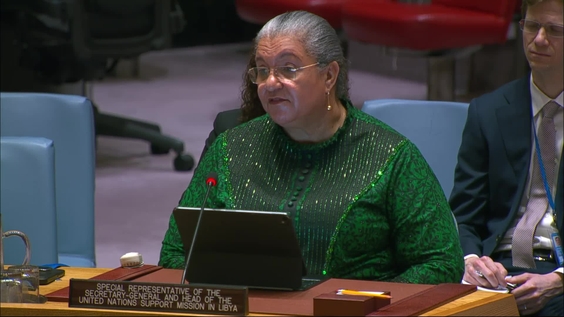 Hanna Serwaa Tetteh (UNSMIL) on the situation in Libya - Security Council, 10242nd meeting