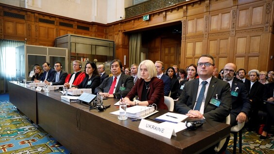 THE HAGUE – The International Court of Justice (ICJ) holds public hearings on the preliminary objections raised by the Russian Federation in the case Ukraine v. Russian Federation - first round of oral argument of Ukraine