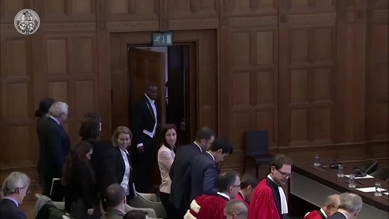 The International Court of Justice (ICJ) holds hearings in the case concerning Immunities and Criminal Proceedings (Equatorial Guinea v. France) - first round of oral argument of France, part two 