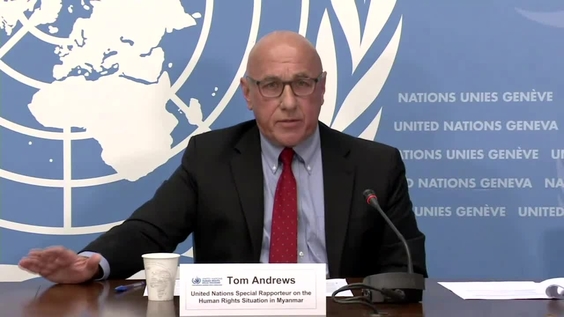 HRC - Press Conference: Situation of human rights in Myanmar