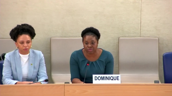 Dominica UPR Adoption - 47th Session of Universal Periodic Review