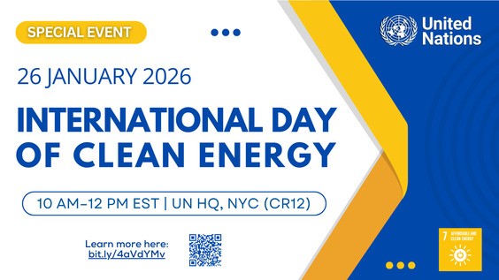International Day of Clean Energy 2026