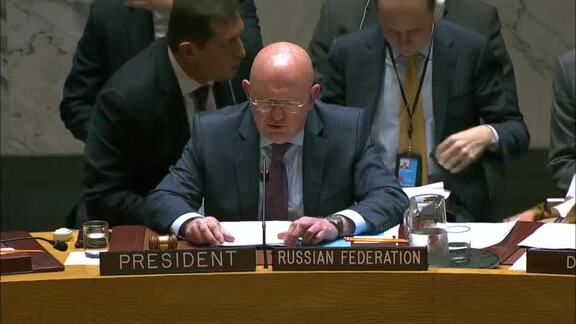 8623rd Security Council Meeting: Situation in Middle East