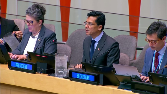 Economic and Social Council: 39th plenary meeting, 2025 Management Segment