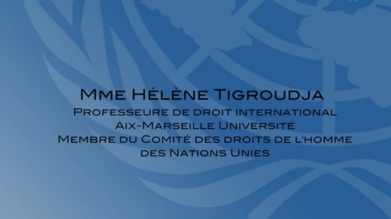 Hélène Tigroudja - Les mécanismes de protection et de mise en œuvre des droits de l&#039;homme