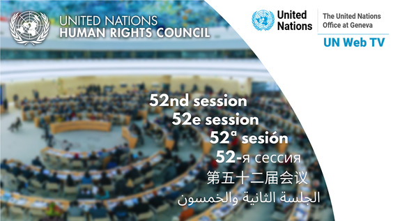 43rd Meeting - 52nd Regular Session of Human Rights Council