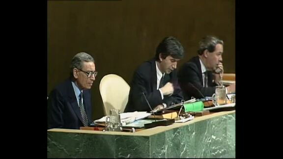 Spain - Foreign Minister Addresses General Debate, 47th Session
