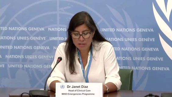Geneva Press Briefing: WHO, OCHA, UNHCR