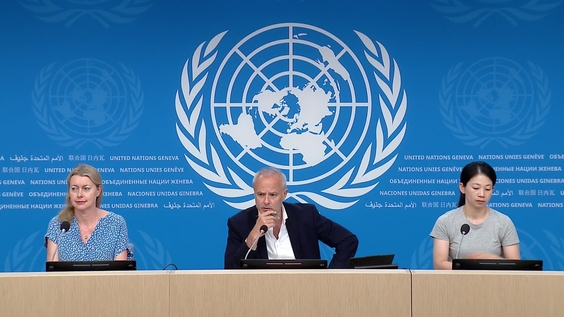 UN Geneva Press Briefing: WHO, UNHCR, IOM, WMO