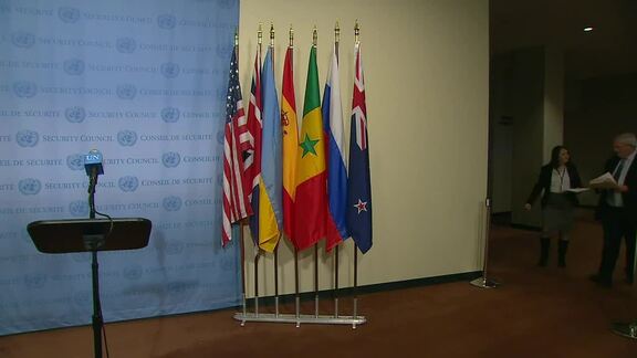 UN Humanitarian Aid Chief Briefs Press on Syria