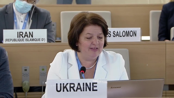 Action on Resolution A/HRC/S-34/L.1 - 34th Special Session of the Human Rights Council