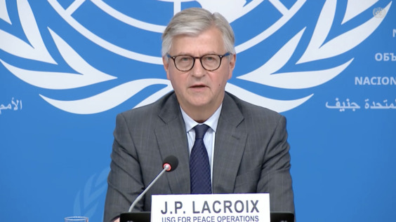 Jean-Pierre Lacroix (DPO) - Press Conference