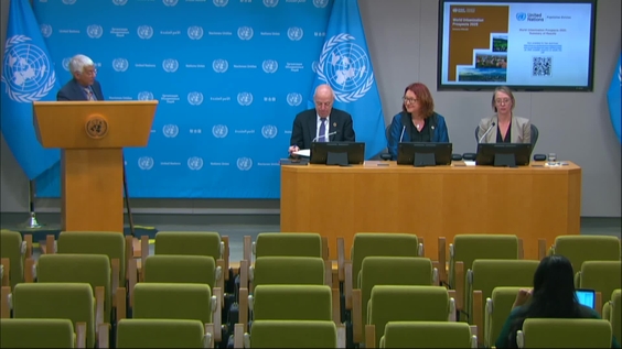 Press Conference: UN Department of Economic and Social Affairs (DESA) on the Launch of the World Urbanization Prospects 2025: Summary of Results