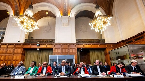 THE HAGUE – ICJ hearings on the merits in the Gabon/Equatorial Guinea case – first round of oral argument of Gabon